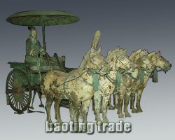 Bronze Chariots and Horses 