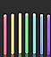 6 inch taper shape glow sticks