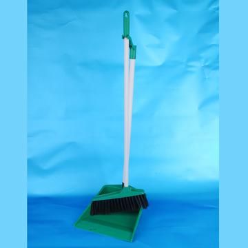 dustpan with brush
