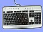 Wired Ultra Slim & Multimedia keyboard LK-0701-w
