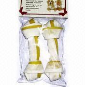 Orange Basted Knot Bone