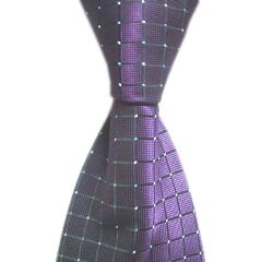 Deep Purple giorgio Armani necktie - men's Tie