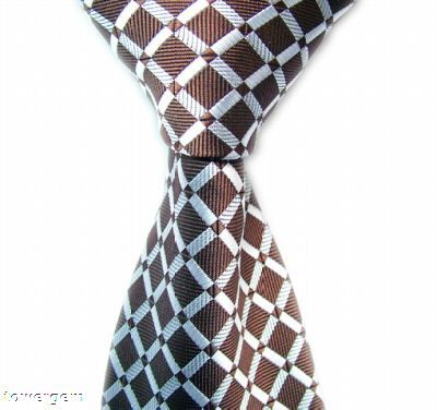 Chocolate Brown  Armani Necktie - men's Tie