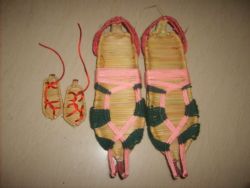 straw shoe