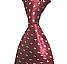 Burgundy / Silver Accents Armani Necktie - men's Tie