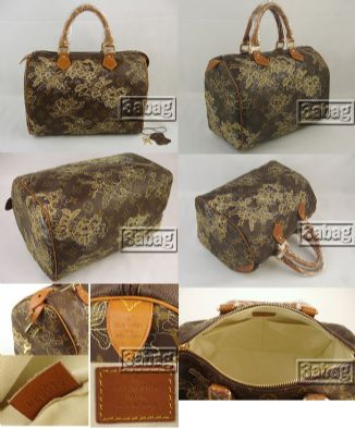 Louis Vuitton golden embroider bag M95397