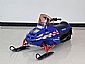 snowmobile blue