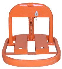 manually  parking barrier