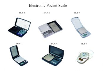 Electronic Pocket Scales