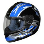 Motorcycle helmet with ECE / DOT approval