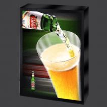 motional light box 3D 