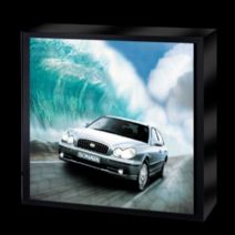motional light box 3D 