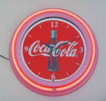 neon clock
