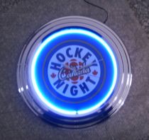 neon clock