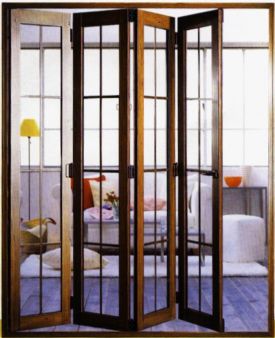 LHT-T014 Upper-rail sliding door(teak)