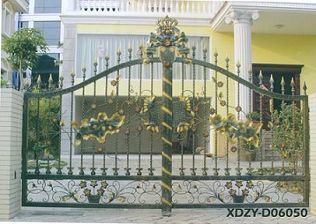 wrought iron gate