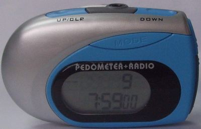 M338D Pedometer with FM radio