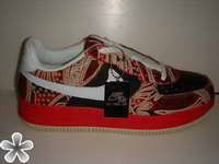 nike dunk, clear AF1, Bape shoes