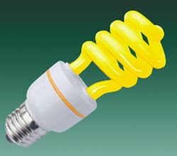 SEMI-SPIRAL COLOR energy saving lamp FROM 7W-24W.