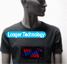 EL Flashing T-shirt ,funny t shirt